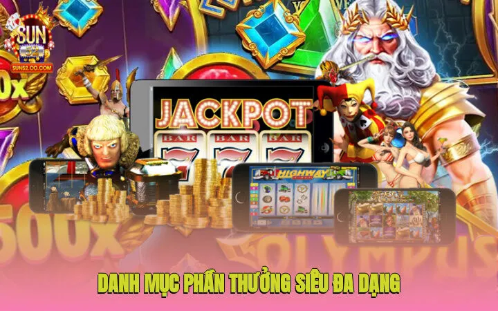 Danh mục phần thưởng siêu đa dạng của tựa game slots Pixel Samurai